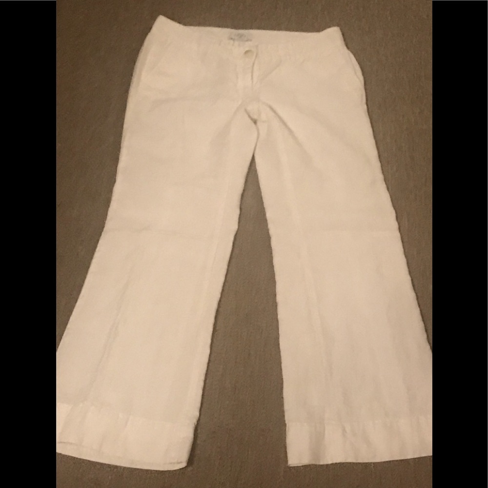 Loft size 4 petite Marissa fit 100%linen